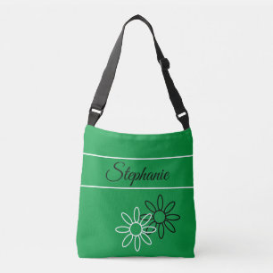 Sac Ajustable Kelly green avec votre nom, vos initiales ou croix