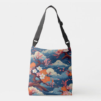Sac Ajustable Kimono motif inspiré tissu japonais