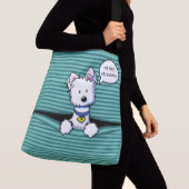 Sac Ajustable KiniArt Peek-a-boo Westie (De près)