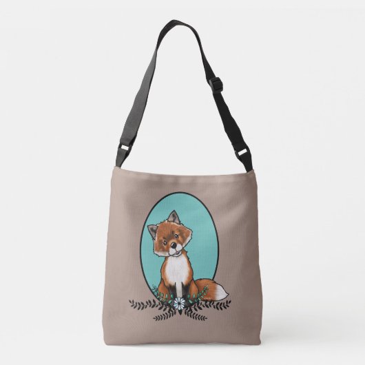 Sac Ajustable KiniArt Renard doux (Dos)