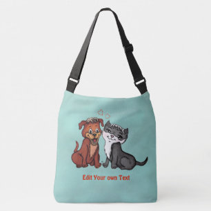 Sac Ajustable Kitty et Puppy, Modifier votre texte