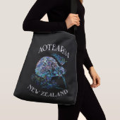 SAC AJUSTABLE KIWI NEW ZEALAND PAUA CROSSBODY BAG (De près)