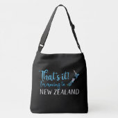 SAC AJUSTABLE KIWI NEW ZEALAND PAUA CROSSBODY BAG (Dos)