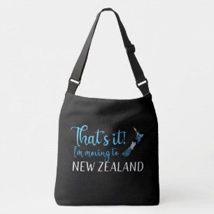 SAC AJUSTABLE KIWI NEW ZEALAND PAUA CROSSBODY BAG