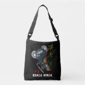 Sac Ajustable Koala Bear Ninja Samurai Animaux d'arts martiaux (Devant)