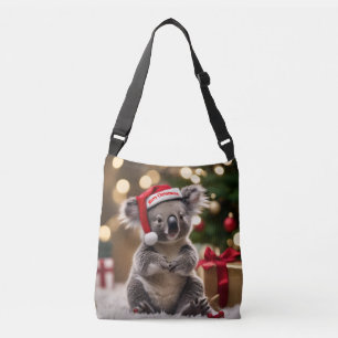 Sac Ajustable Koala Oear Portant Le Chapeau Du Père Noël,