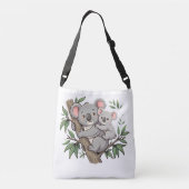 Sac Ajustable Koalas mignons mère et bébé (Dos)