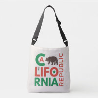 La Californie avec le logo d'ours gris