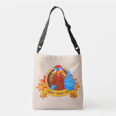 Sac Ajustable La conception de Thanksgiving de style dessin anim (Dos)