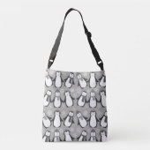 Sac Ajustable La conception mignonne de pingouins d'hiver (Dos)