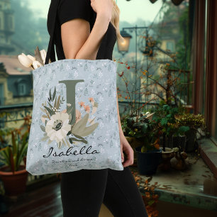 Sac Ajustable La floraison intemporelle d'Isabella - Monogramme 