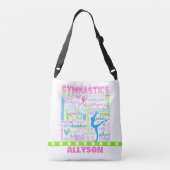 Sac Ajustable La gymnastique en pastel personnalisée exprime la (Dos)