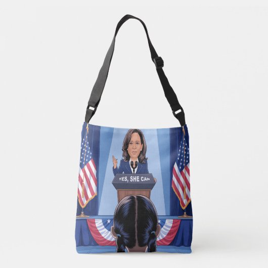 SAC AJUSTABLE LA NIECE DE KAMALA HARRIS - OUI, ELLE PEUT (Dos)