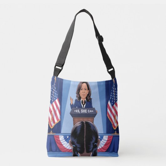 SAC AJUSTABLE LA NIECE DE KAMALA HARRIS - OUI, ELLE PEUT (Devant)