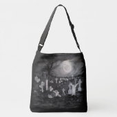 Sac Ajustable La nuit sur le cimetière - Angel avec Diable (Dos)