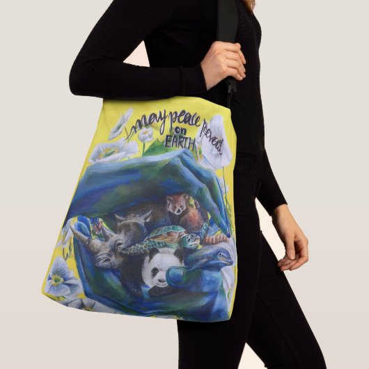 Sac Ajustable La paix de mai règnent sur l'artiste (De près)