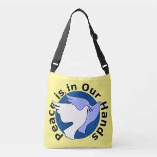 SAC AJUSTABLE LA PAIX EST DANS NOS MAINS
