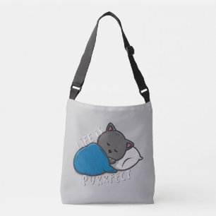 Sac Ajustable La vie est parfaite - Chat couché