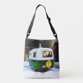 Sac Ajustable La Vie Hippie Du Camper Retro Est Un Voyage À Fair (Dos)