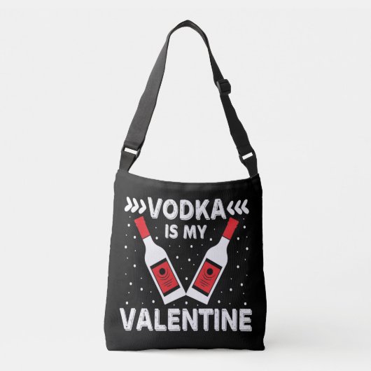 Sac Ajustable La Vodka est ma Saint Valentin (Devant)