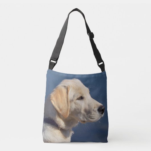Sac Ajustable Labrador retriever jaune (Devant)