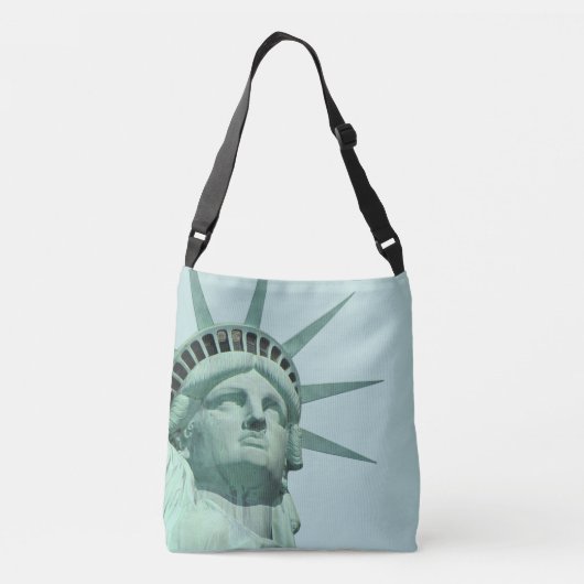 Sac Ajustable Lady Liberty et Monogram sur le bleu clair (Dos)