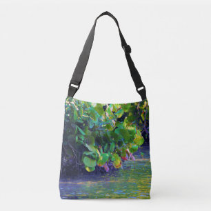 Sac Ajustable Lagune de la mangrove avec des raisins de mer