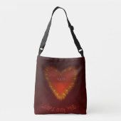 Sac Ajustable L'amour est dans mon coeur (Dos)