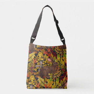 Sac Ajustable Lapin d'automne en noir