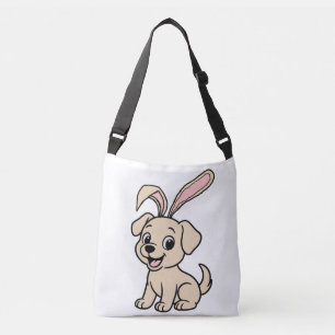 Sac Ajustable Lapin de Pâques en dessin animé Labradoodle jaune