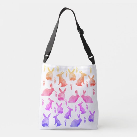 Sac Ajustable Lapins d'aquarelle (Dos)
