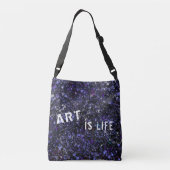 Sac Ajustable L'ART Abstrait EST LA VIE (Dos)