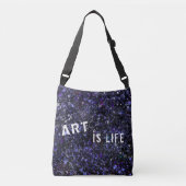 Sac Ajustable L'ART Abstrait EST LA VIE (Devant)