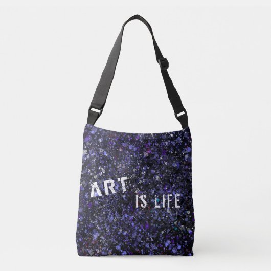 Sac Ajustable L'ART Abstrait EST LA VIE (Devant)