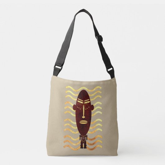 Sac Ajustable L'art indigène moderne d'Afrique Abstraite (Devant)