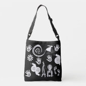 Sac Ajustable L'art tribal africain Abstrait (Dos)