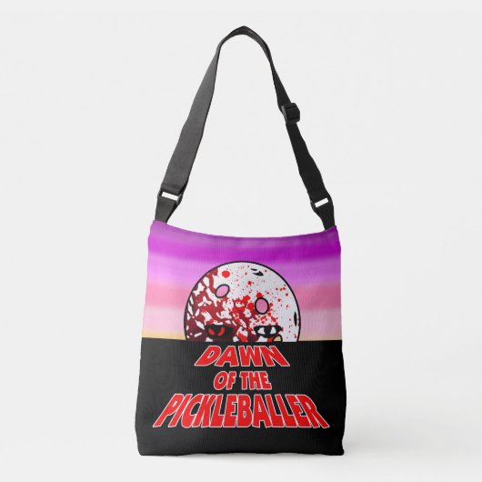Sac Ajustable L'aube du Pickleballer Halloween Horreur Zombie (Devant)
