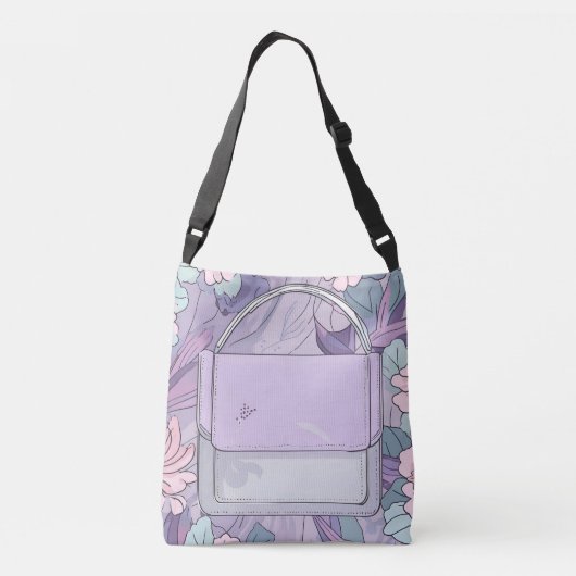 Sac Ajustable Lavender Beauty Purse IA art (Dos)