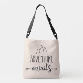 Sac Ajustable L'aventure vous attend (Dos)