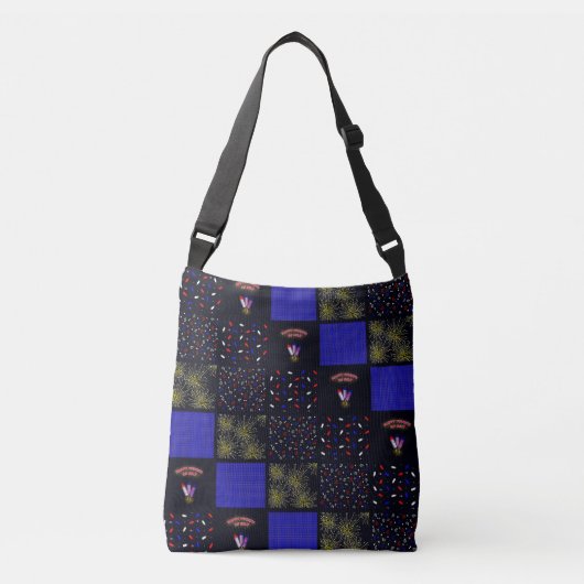 Sac Ajustable Le 4 juillet Patchwork Motif - le 4 juillet (Devant)