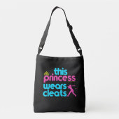 Sac Ajustable Le base-ball : Cette princesse Wears Cleats - (Dos)