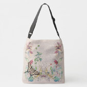 Sac Ajustable Le chèvrefeuille de papillon de Mullein fleurit le (Dos)