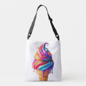 Sac Ajustable Le cône de glace classique vibrant de SlipperyJoe' (Dos)