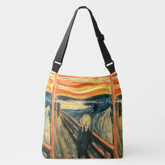 Sac Ajustable Le cri perçant par Edvard Munch (Devant)