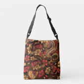 Sac Ajustable Le dragon japonais koi motif. (Dos)