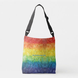 Sac Ajustable Le drapeau tie-dyé de SlipperyJoe arc-en-ciel pres