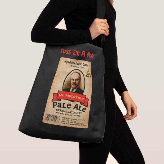 Sac Ajustable Le Étiquette Pale Ale de M. Molotov (De près)