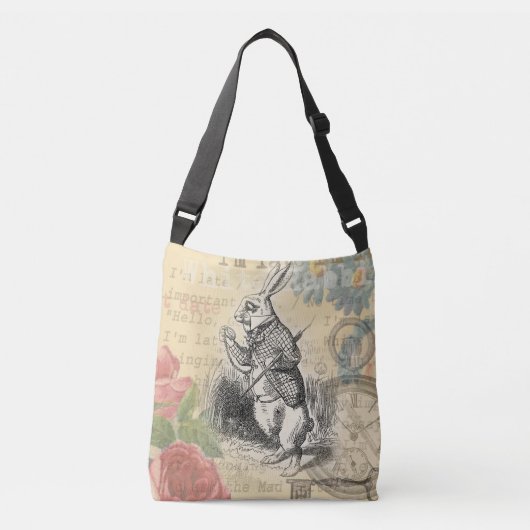 Sac Ajustable Le lapin blanc Alice au pays des merveilles (Devant)