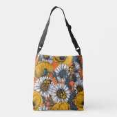 Sac Ajustable Le pré en jaune et bleu (Dos)