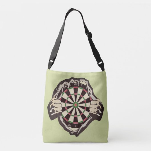 Sac Ajustable Le tableau de fléchettes sur votre poitrine ! set (Dos)